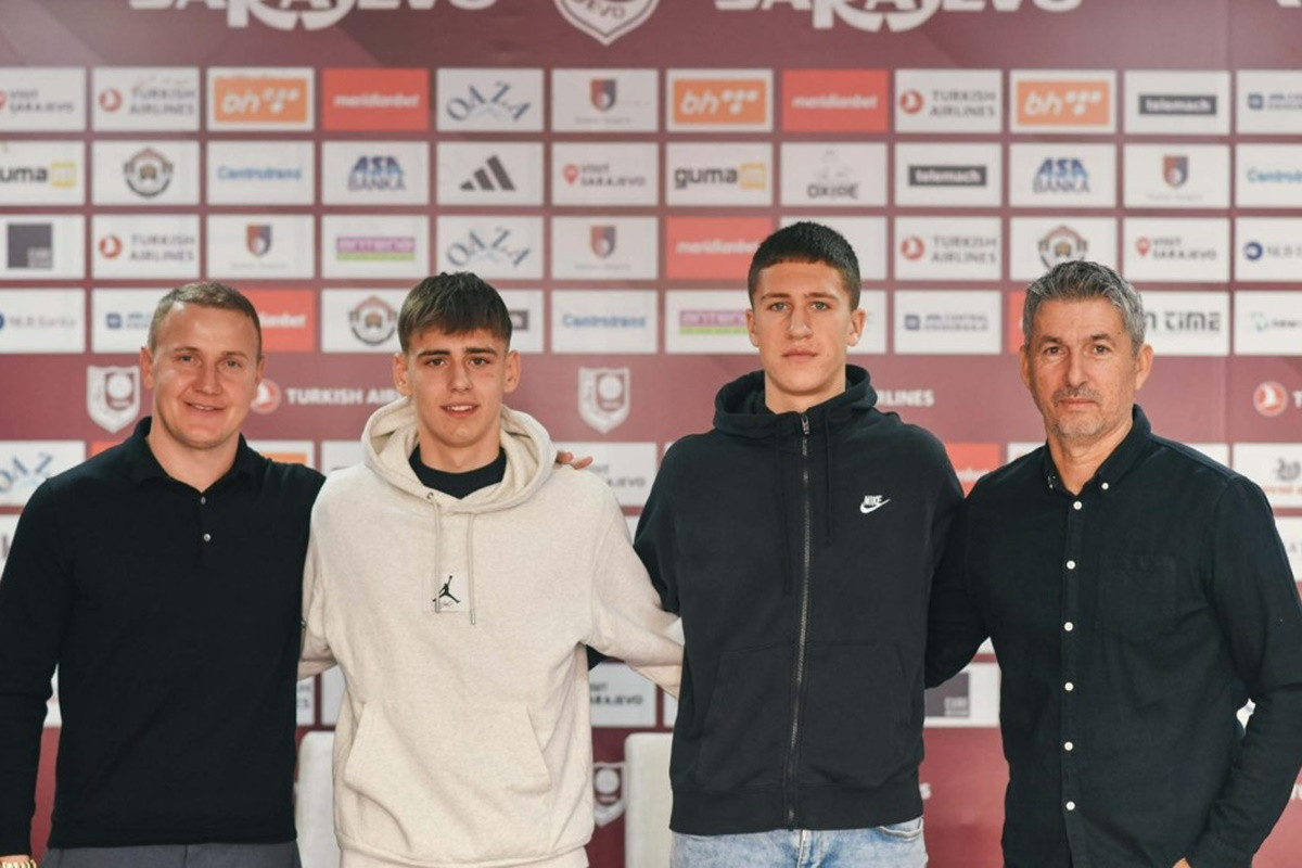 FK Sarajevo potpisao ugovore s nova dva mlada fudbalera
