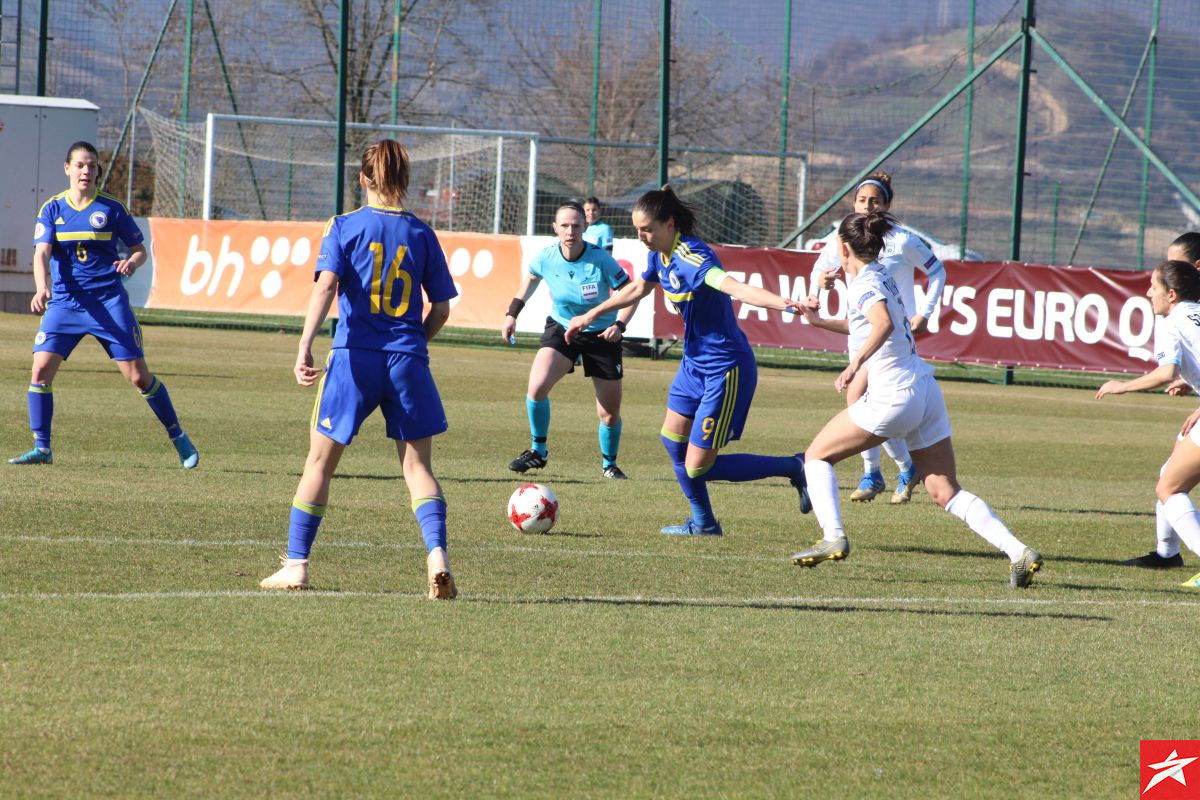 BiH golom Milene Nikolić u Zenici savladala Izrael BiH golom Milene Nikolić u Zenici savladala Izrael
