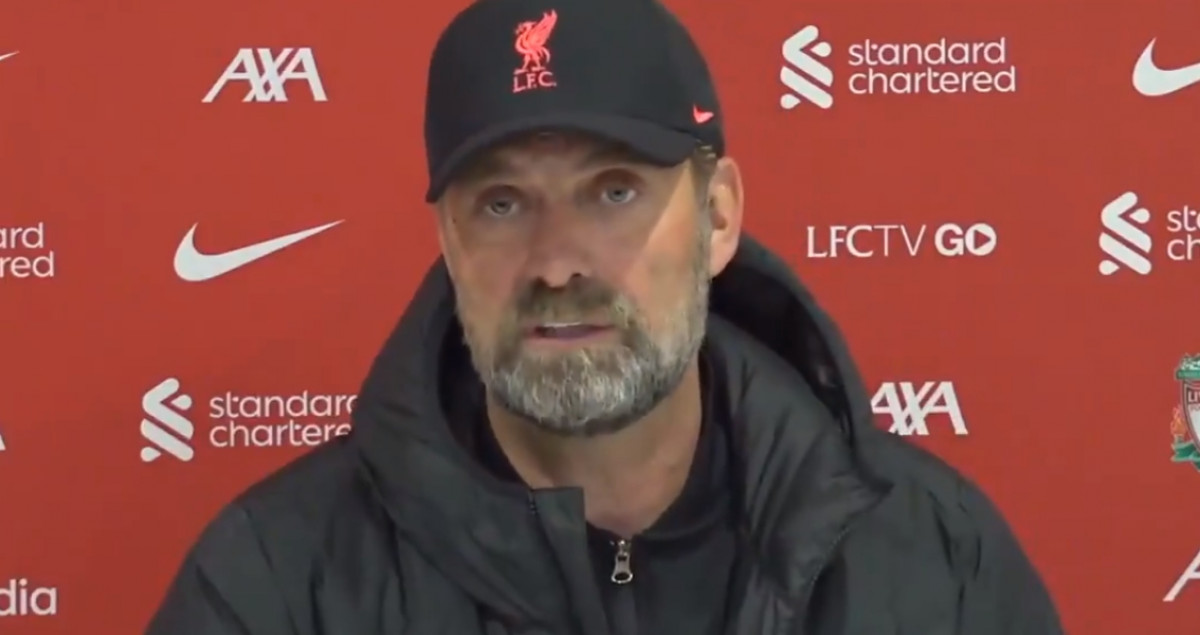 Želio je izgledati mirno, ali Klopp je očigledno bio veoma bijesan: "Ja ovako nešto ne bih mogao"