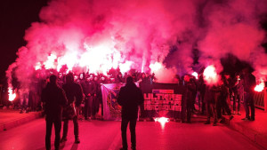 Samo su oni sigurni na svakoj utakmici: Fanaticosi krenuli prema stadionu!